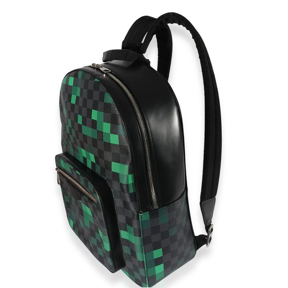 Louis Vuitton Canvas Damier Graphite Pixel Josh Backpack - Picture 2 of 7